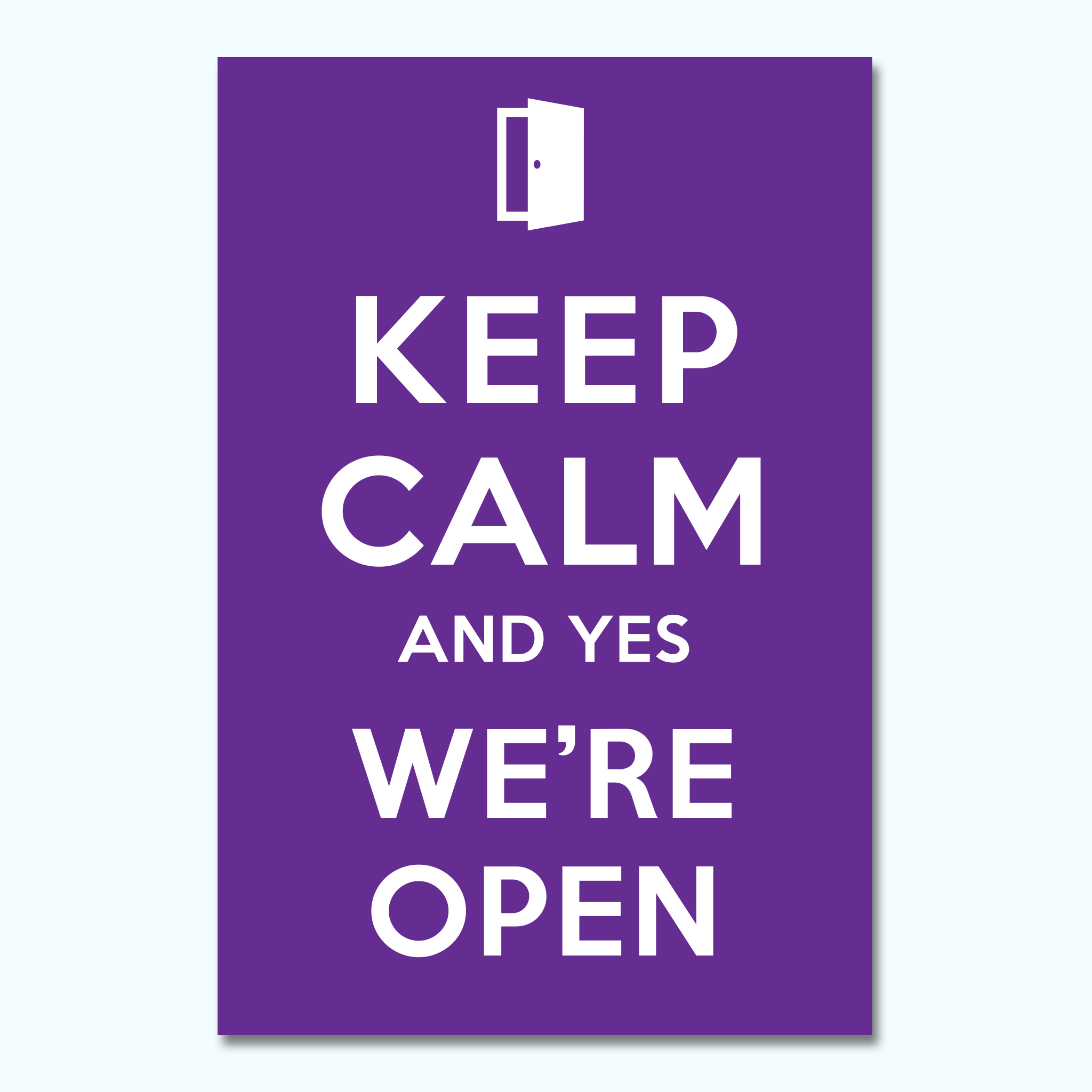Paul Diniakos - Keep Calm and Yes We're Open
