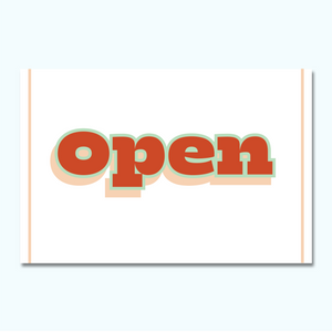Top Notch Signs - Open