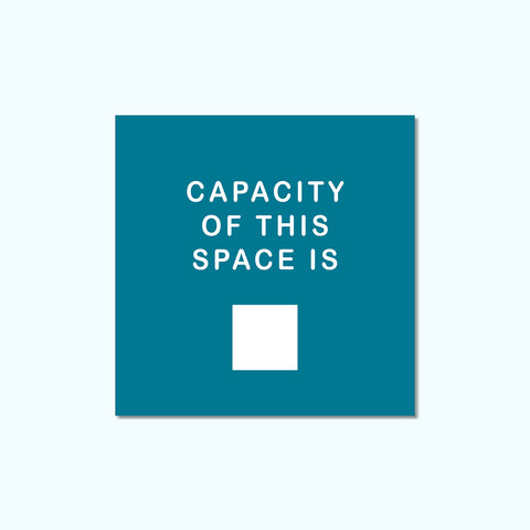 Capacity of this Space