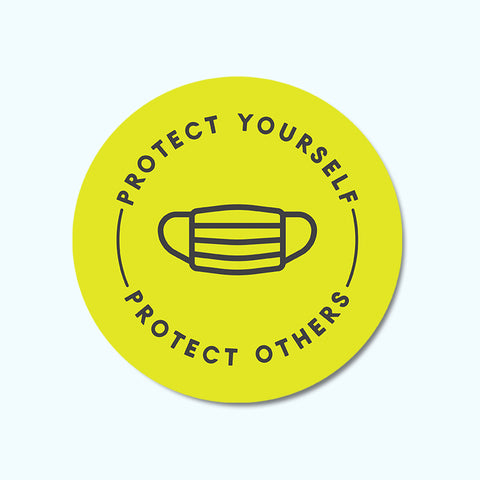 Protect Yourself Protect Others Mask Window/Wall Decal